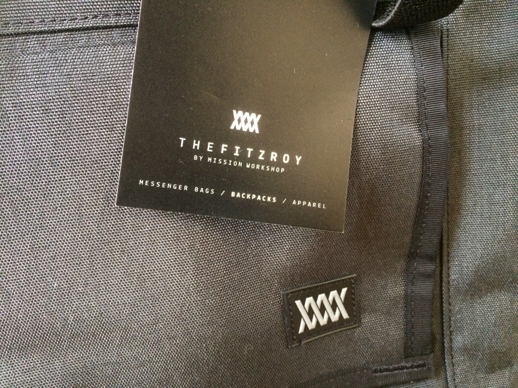 Mission Workshop VX Fitzroy AP Seriesを買ったよ – Pelican